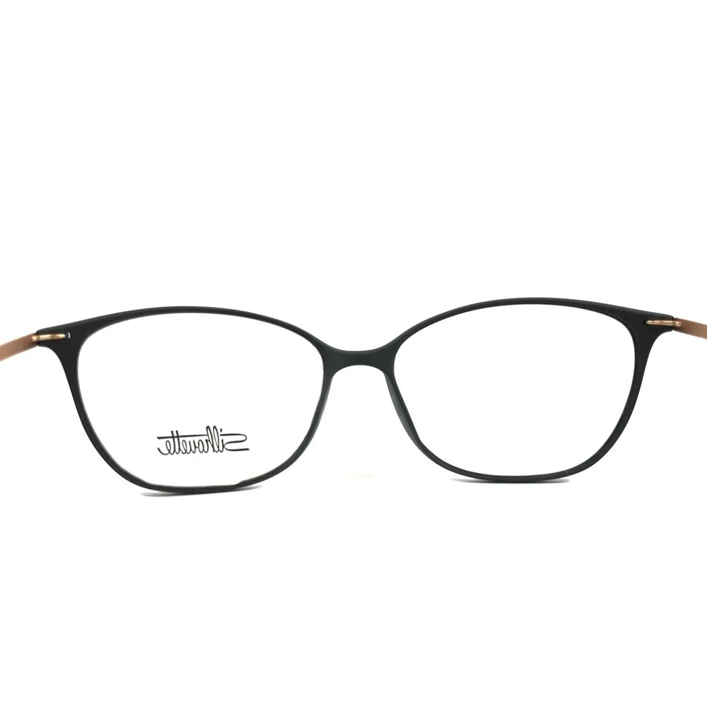 Silhouette Eyeglasses Frames SPX 1590 75 9030 Urban Lite Rose Gold Blk 52-15-140